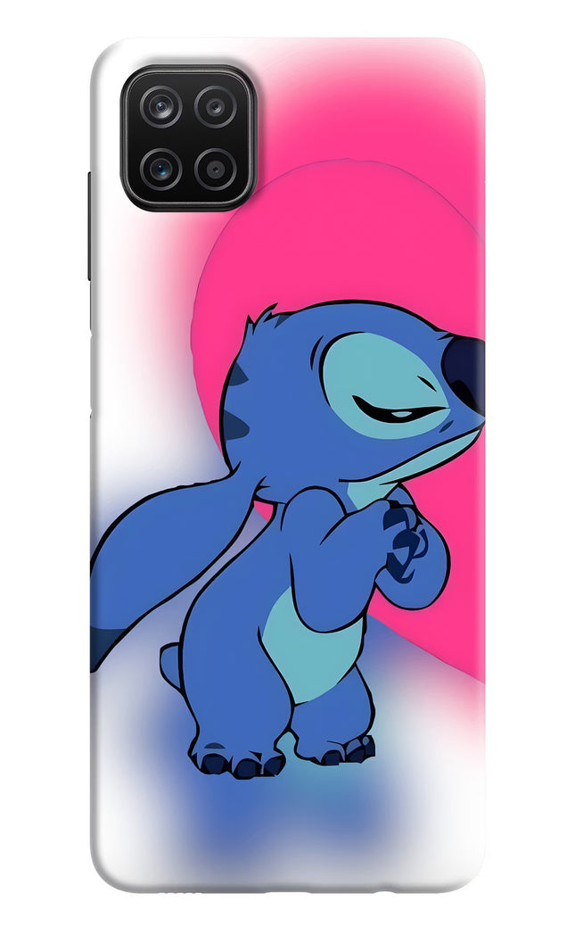 Stitch Hug Samsung A12 Hard Case Back Cover by Casekaro