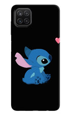 Stitch Crush Samsung A12 Hard Case Back Cover by Casekaro