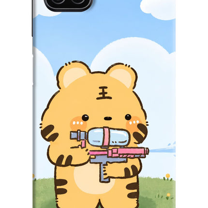 Tiger Treat Samsung A12 Hard Case Back Cover by Casekaro