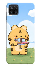 Tiger Treat Samsung A12 Hard Case Back Cover by Casekaro