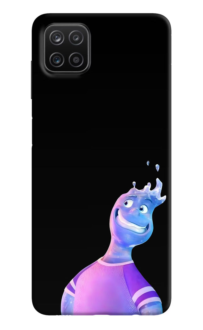 Wade Wave Samsung A12 Hard Case Back Cover by Casekaro