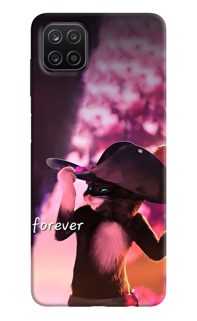 Forever Cat Samsung A12 Hard Case Back Cover by Casekaro