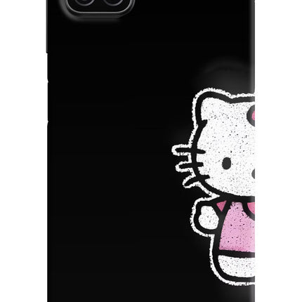 Kitty Charm Samsung A12 Hard Case Back Cover by Casekaro