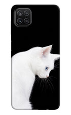 Snow Gaze Samsung A12 Hard Case Back Cover by Casekaro