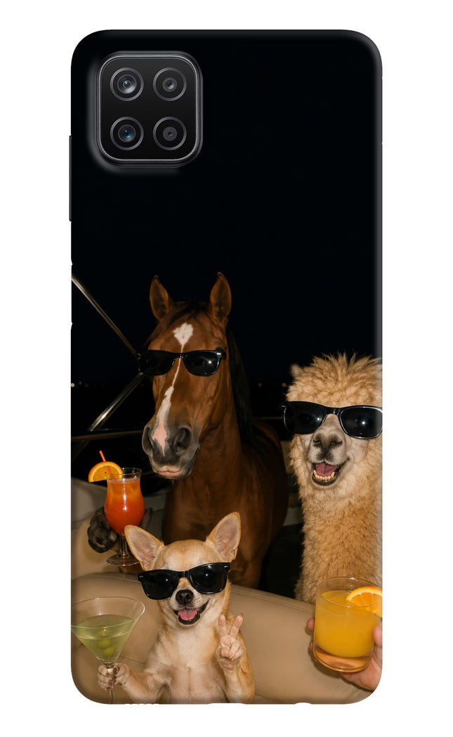 Party Squad Samsung A12 Hard Case Back Cover by Casekaro