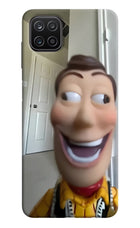 Side Eye Woody Samsung A12 Hard Case Back Cover by Casekaro