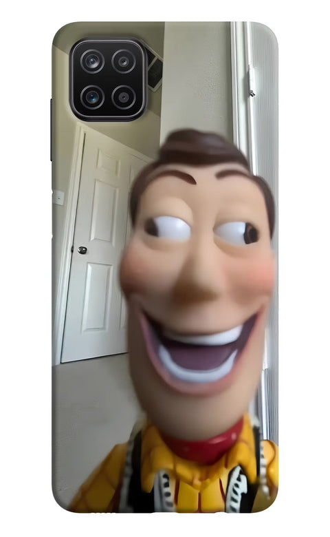 Side Eye Woody Samsung A12 Back Cover