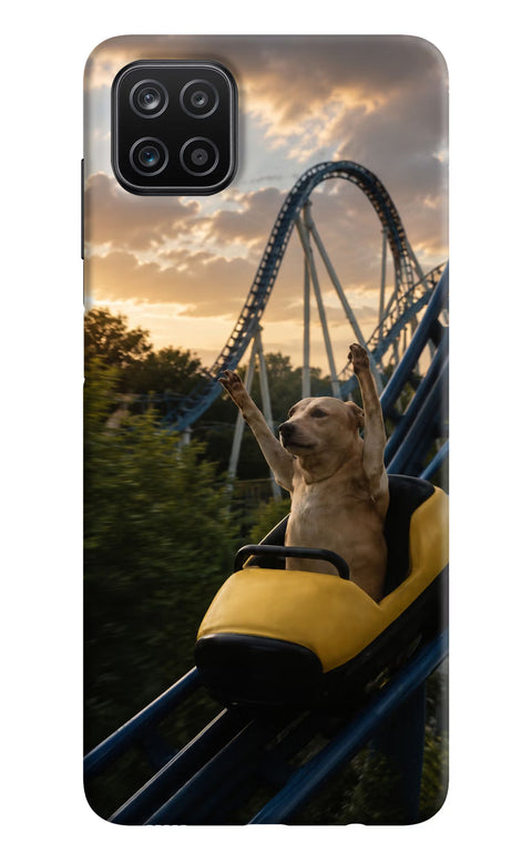 Rollercoaster Dog Samsung A12 Back Cover