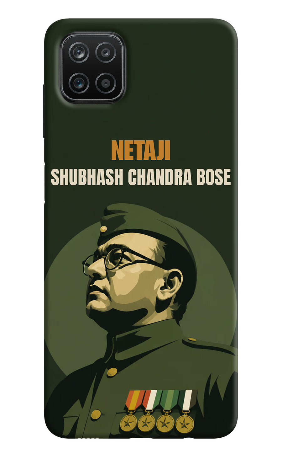Netaji Legacy Samsung A12 Back Cover, Hard case