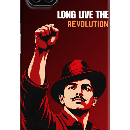 Bhagat Singh Revolution Samsung A12 Back Cover