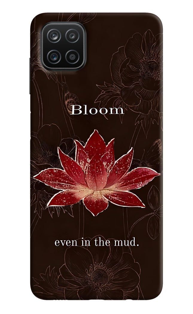 Bloom Samsung A12 Hard Case Back Cover by Casekaro
