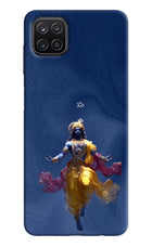 Cosmic Krishna Samsung A12 Hard Case Back Cover by Casekaro
