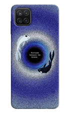 Dark Koi Samsung A12 Hard Case Back Cover by Casekaro