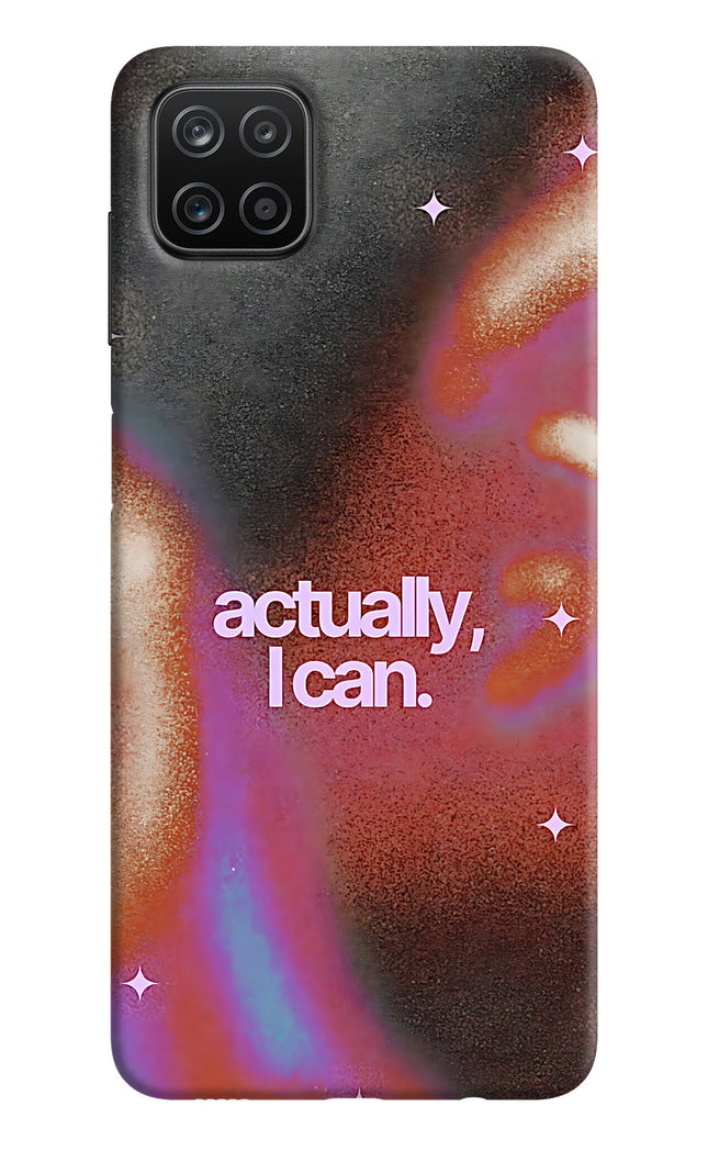 Pink Aura Samsung A12 Hard Case Back Cover by Casekaro