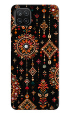 Boho Noir Samsung A12 Hard Case Back Cover by Casekaro