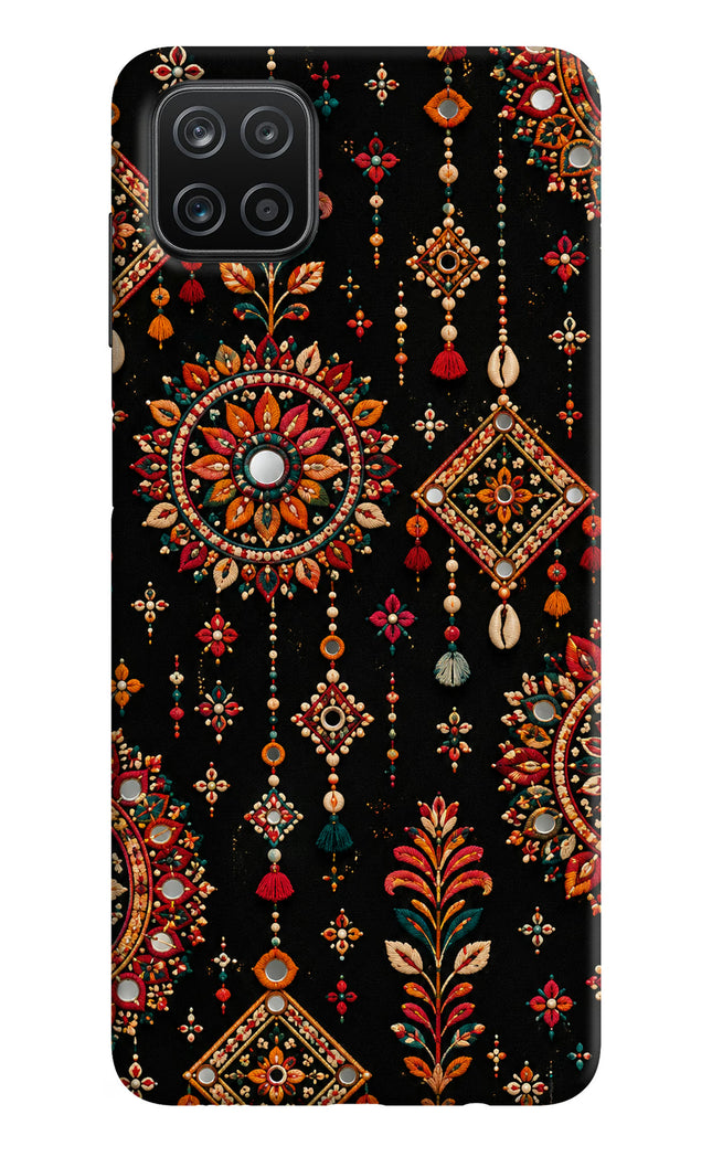Boho Noir Samsung A12 Hard Case Back Cover by Casekaro