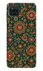 Green Pataka Samsung A12 Hard Case Back Cover by Casekaro