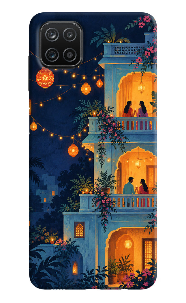 Balcony Glow Samsung A12 Hard Case Back Cover by Casekaro