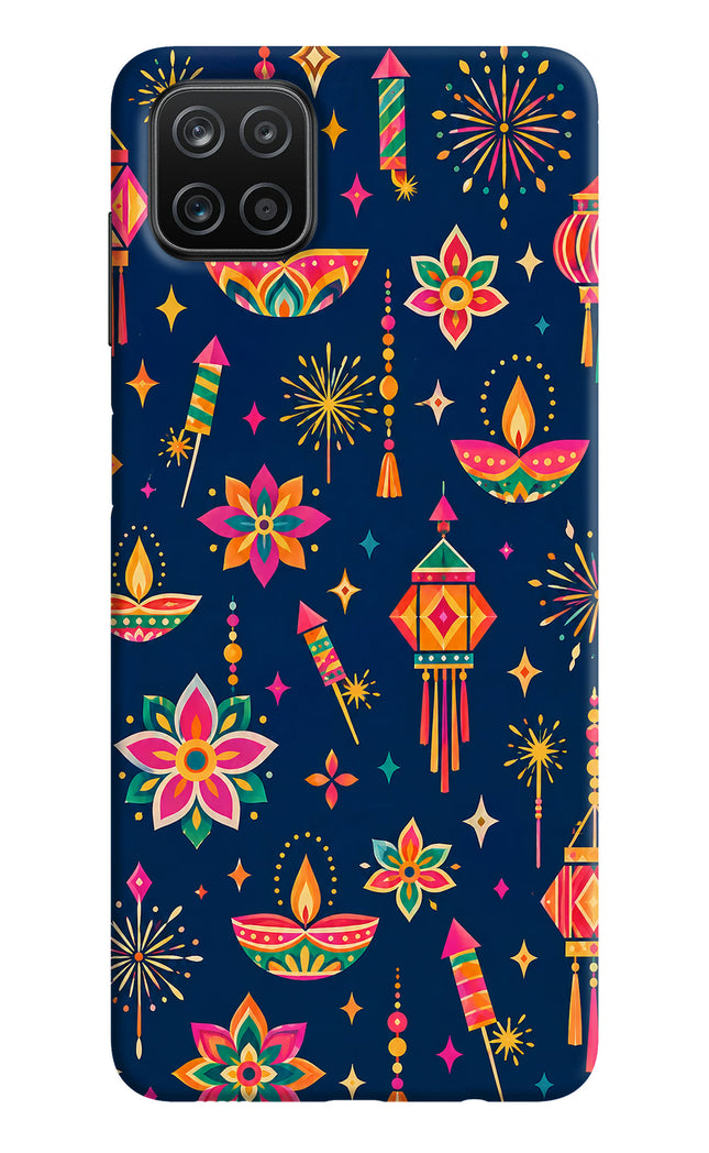 Festive Pop Samsung A12 Hard Case Back Cover by Casekaro