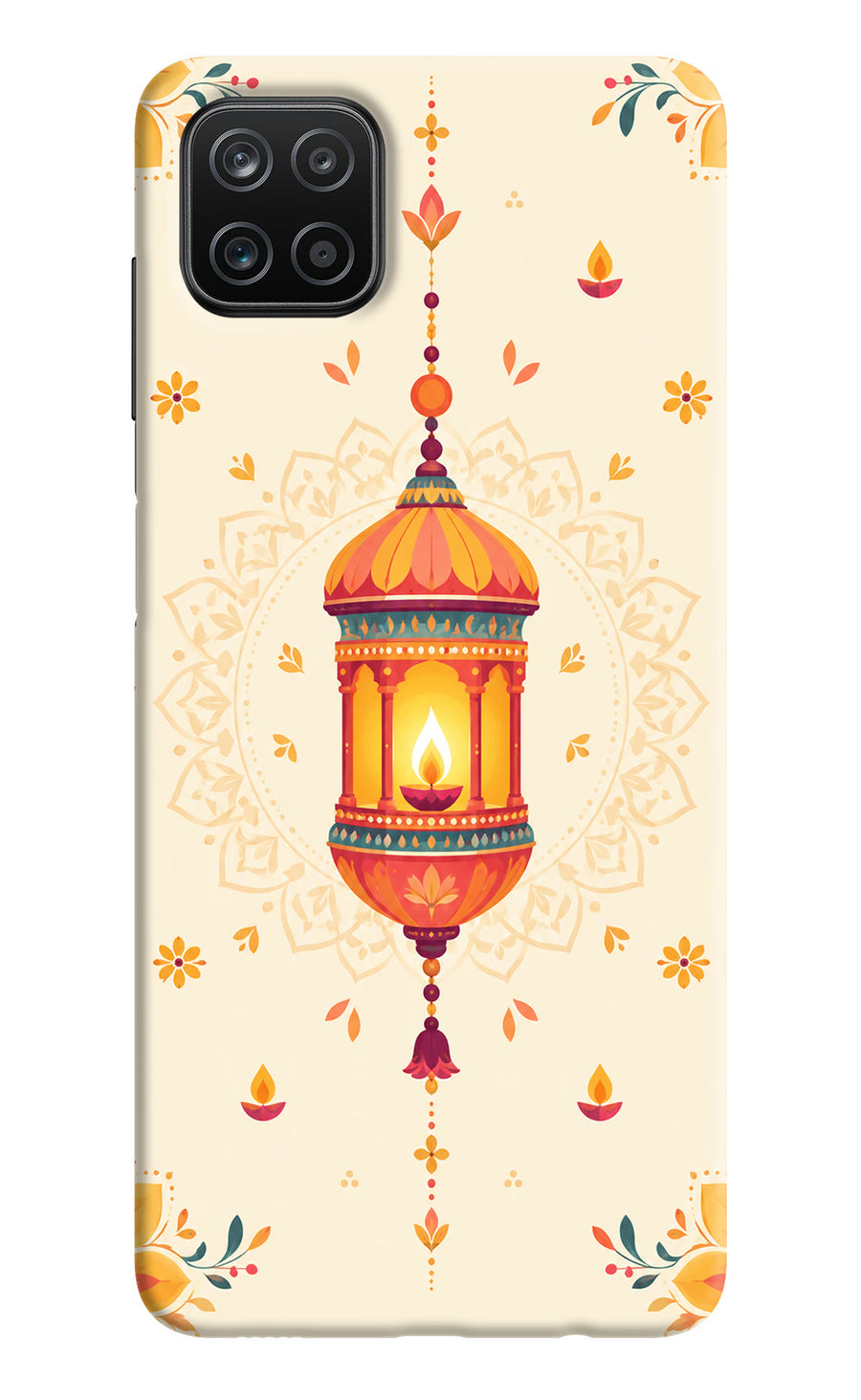 Golden Lantern Samsung A12 Back Cover, Hard case