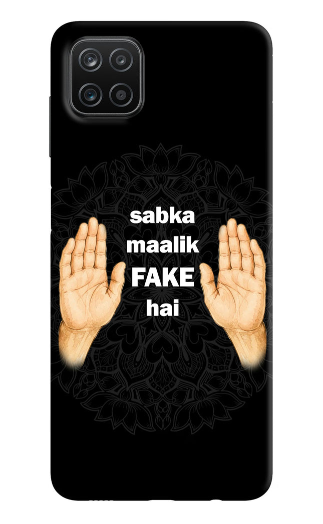Sabka Malik Fake Samsung A12 Hard Case Back Cover by Casekaro