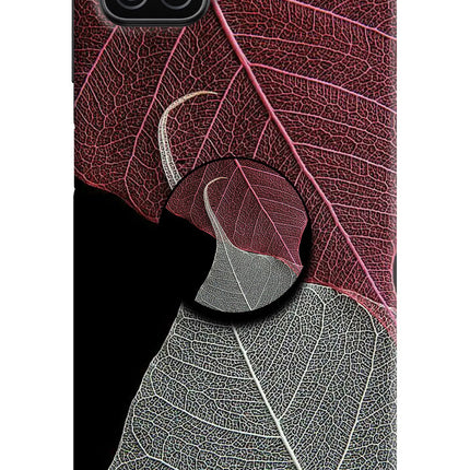 Leaf Pattern Samsung A12 Pop Case by Casekaro