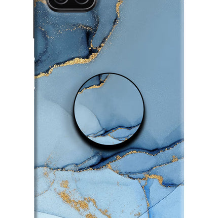 Blue Marble Samsung A12 Pop Case by Casekaro