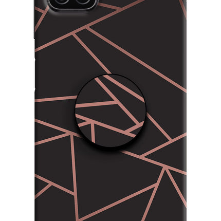 Geometric Pattern Samsung A12 Pop Case by Casekaro