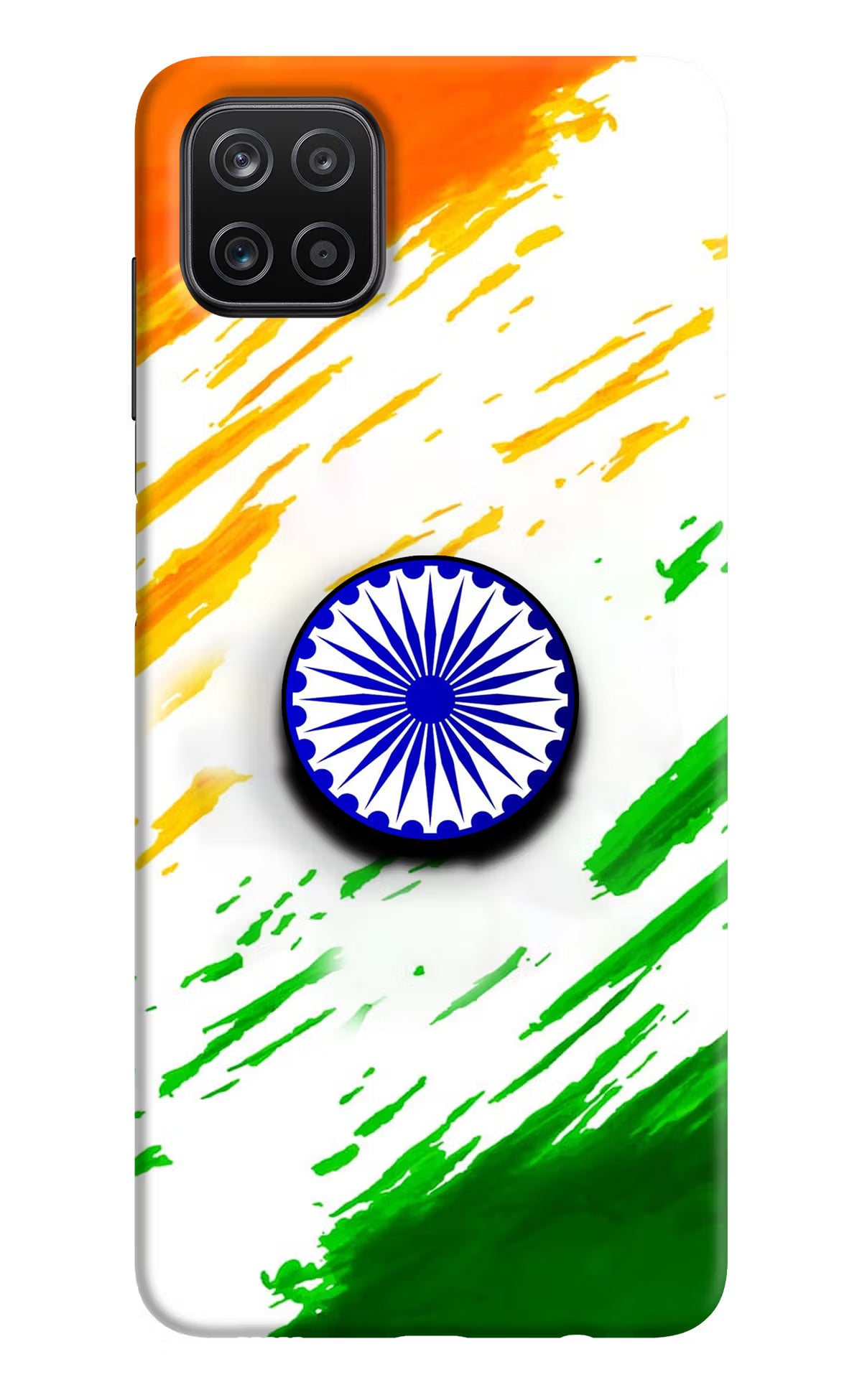 Indian Flag Ashoka Chakra Samsung A12 Pop Case