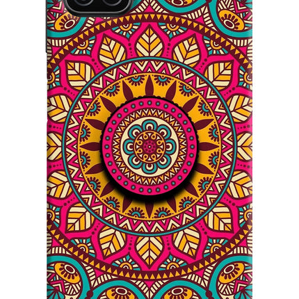 Mandala Samsung A12 Pop Case by Casekaro