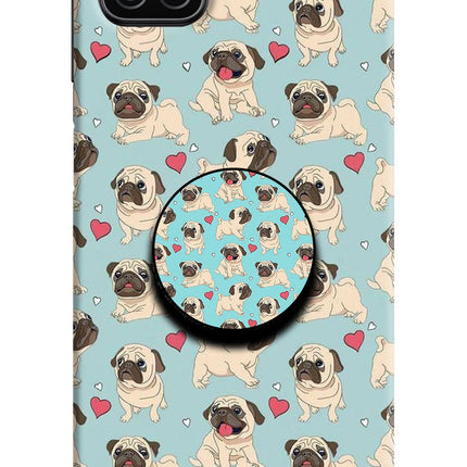 Pug Dog Samsung A12 Pop Case by Casekaro