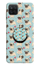 Pug Dog Samsung A12 Pop Case by Casekaro