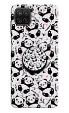 Cute Panda Samsung A12 Pop Case by Casekaro