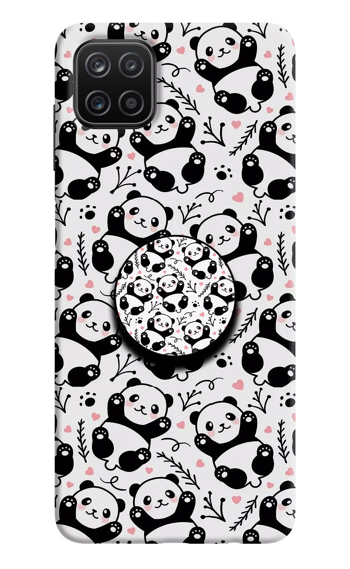 Cute Panda Samsung A12 Pop Case