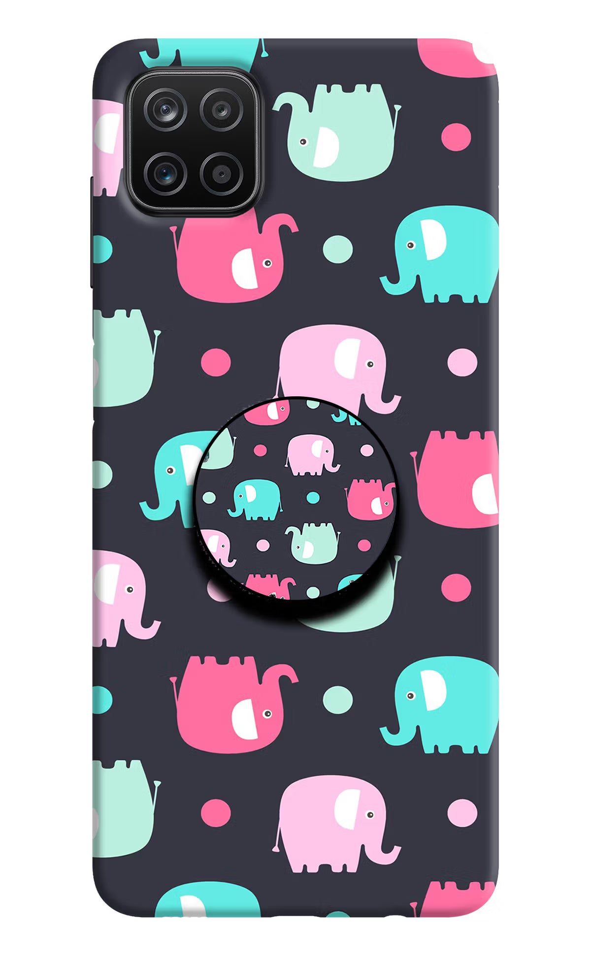Baby Elephants Samsung A12 Pop Case
