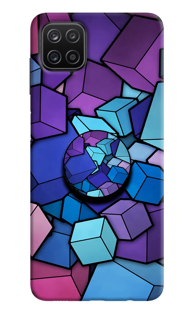 Cubic Abstract Samsung A12 Pop Case by Casekaro