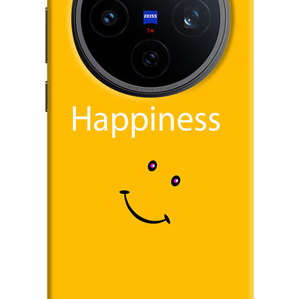 Happiness With Smiley Vivo X200T Back Cover
