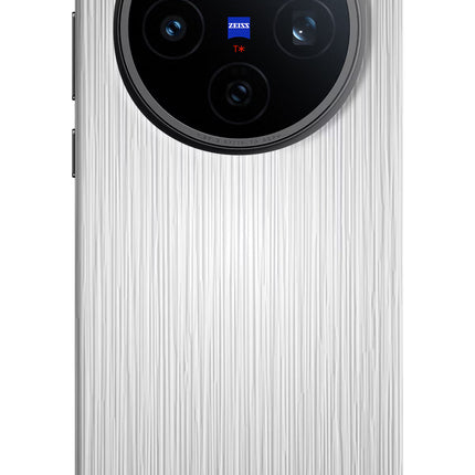 Wooden Grey Texture Vivo X200T Back Cover