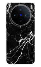 Black Marble Pattern Vivo X200T Back Cover