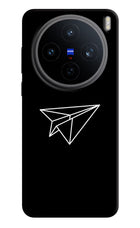 Paper Plane White Vivo X200T Back Cover
