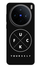 Go Fuck Yourself Vivo X200T Back Cover
