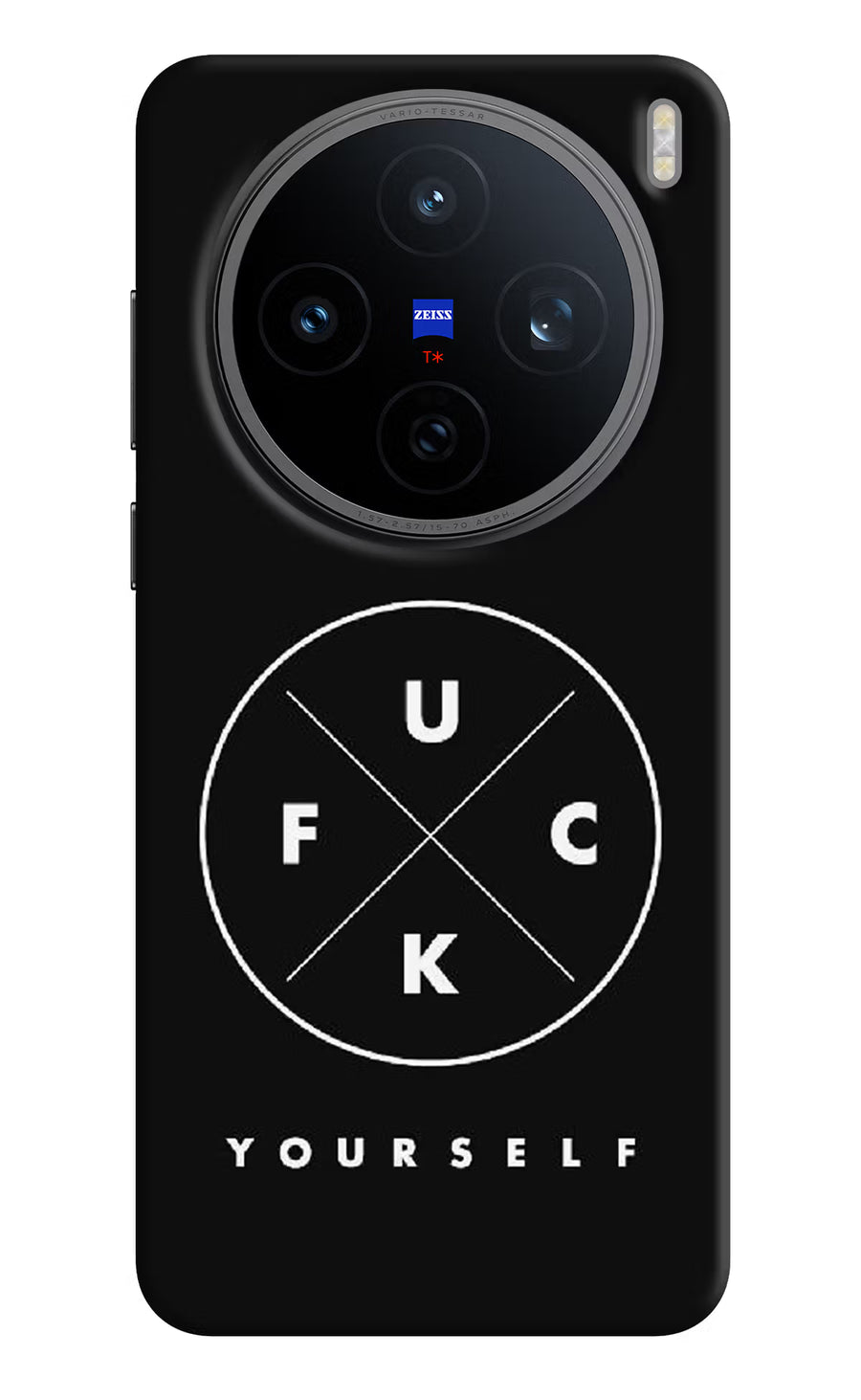 Go Fuck Yourself Vivo X200T Back Cover, Hard case