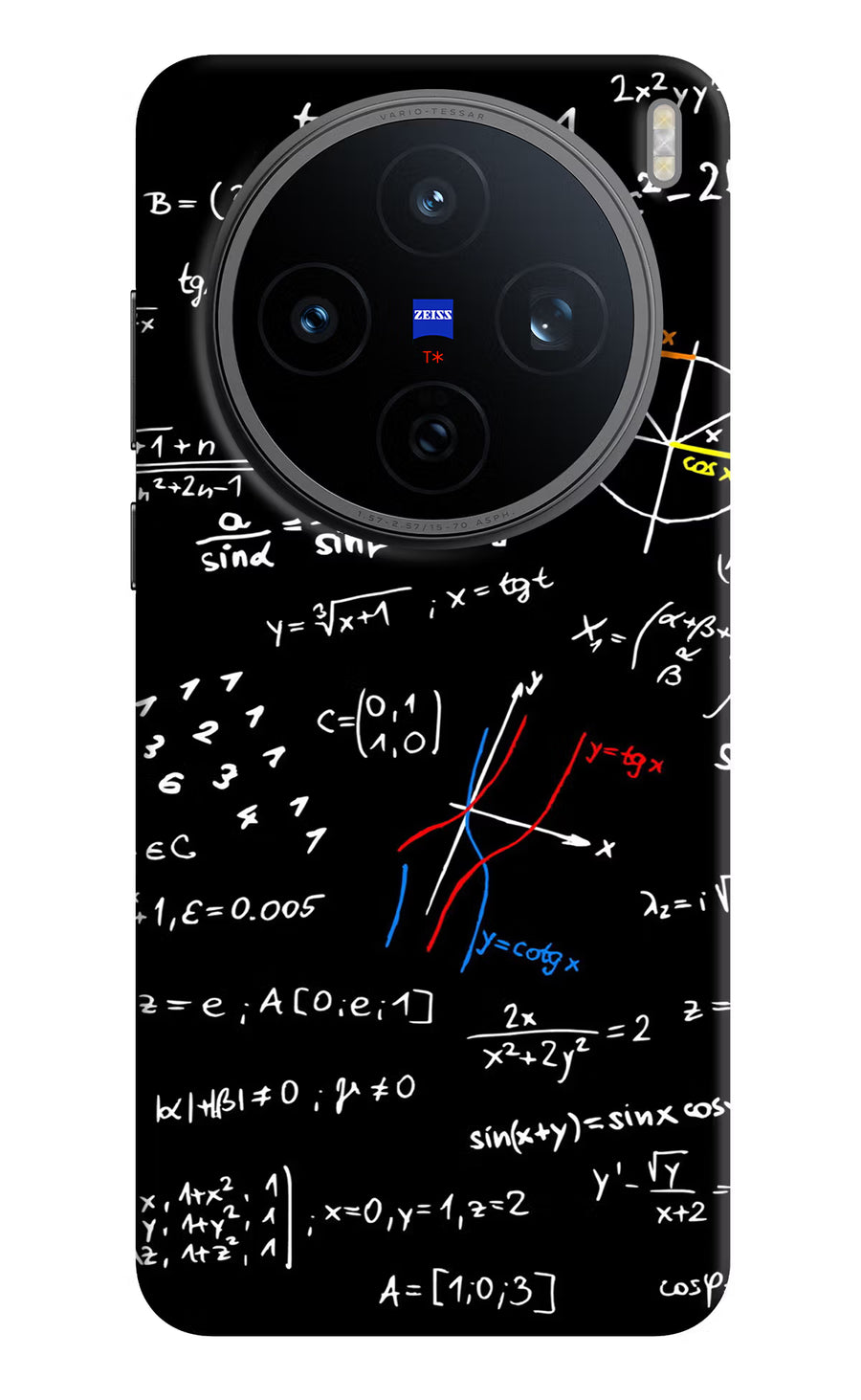 Mathematics Formula Vivo X200T Back Cover, Hard case
