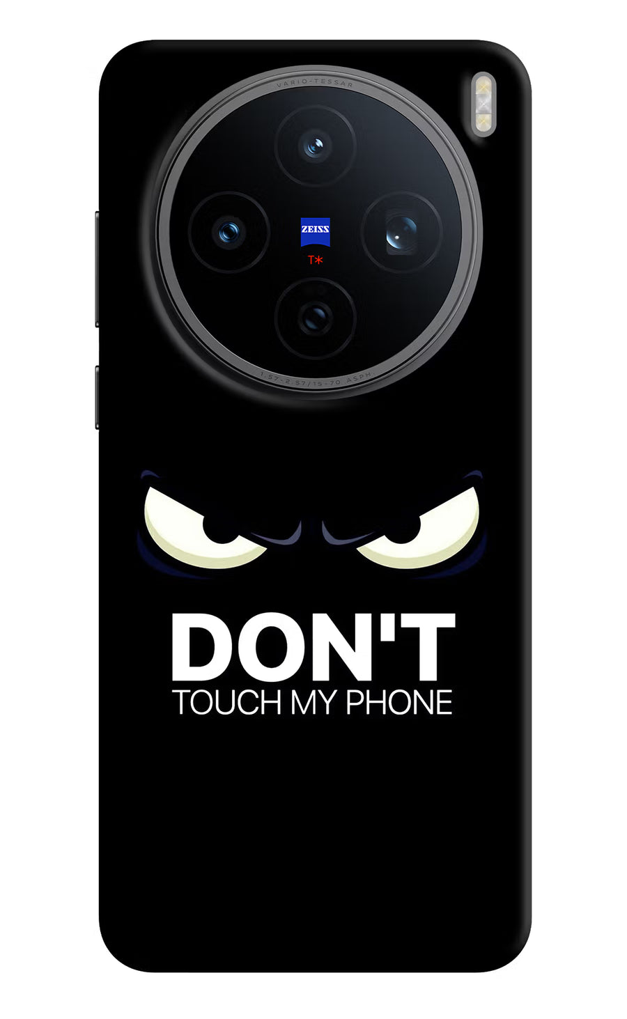 Don'T Touch My Phone Vivo X200T Back Cover, Hard case