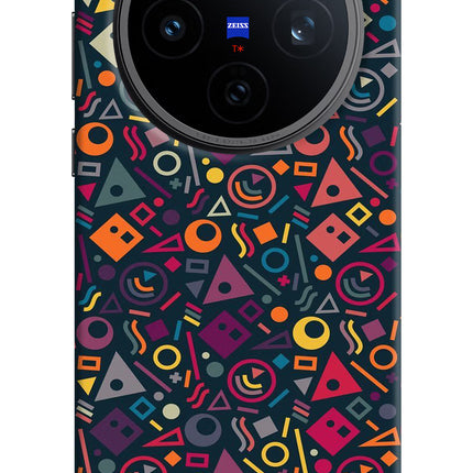 Geometric Abstract Vivo X200T Back Cover