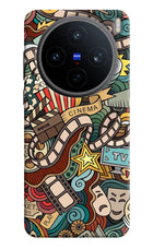 Cinema Abstract Vivo X200T Back Cover