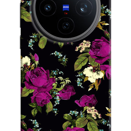 Flowers Vivo X200T Back Cover
