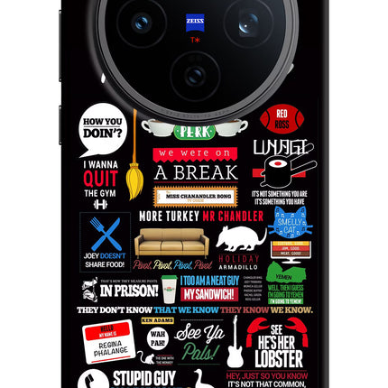 FRIENDS Vivo X200T Back Cover