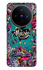 Music Graffiti Vivo X200T Back Cover