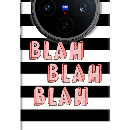 Blah Blah Blah Vivo X200T Back Cover